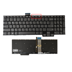 Klaviatūra Lenovo Thinkbook 16 G4+ ARA 16p NX ARH 16p Gen2 ACH US su apšvietimu