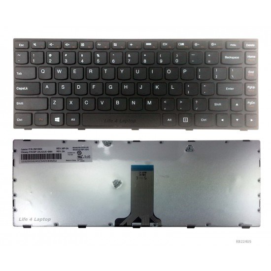 Klaviatūra Lenovo G40-30 G40-80 Z41-70 N40-70 US