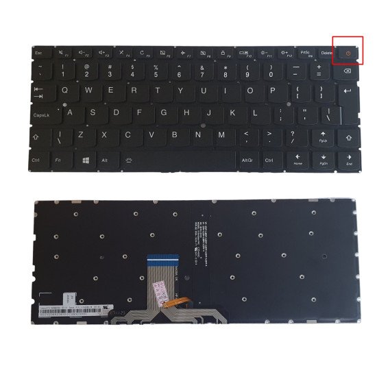 Klaviatūra Lenovo Ideapad 710s-13ISK 710s-13IKB US su apšvietimu