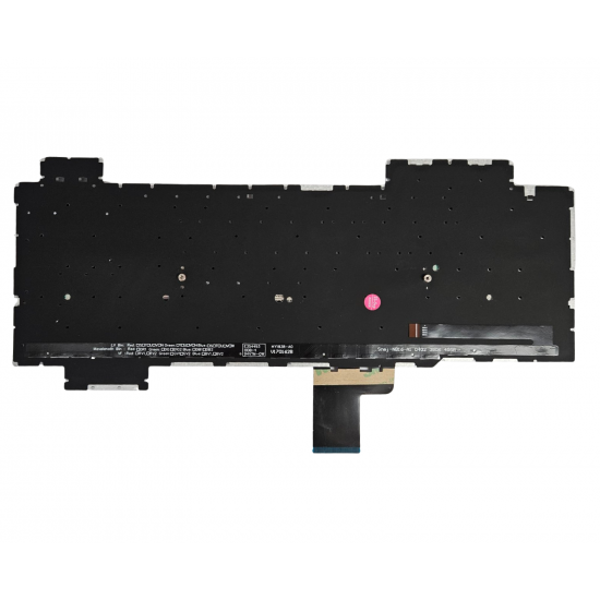 Klaviatūra Asus Rog Strix Scar GL504 GL504G US su spalvotu apšvietimu Klaviatūra Asus Rog Strix Scar GL504 GL504G US su spalvotu apšvietimu