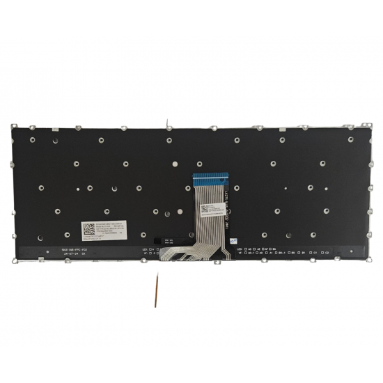 Klaviatūra Lenovo Yoga 7 14IRL8 7 14ARP8 7 14AHP9 7 14IML9 2023 US pilka su apšvietimu Klaviatūra Lenovo Yoga 7 14IRL8 7 14ARP8 7 14AHP9 7 14IML9 2023 US pilka su apšvietimu