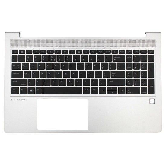 Klaviatūra HP Elitebook 650 G9 N17712-B31 US su korpusu ir apšvietimu