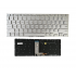 Klaviatūra Asus X409 A412 X412 R423 R424 US sidabrinė su apšvietimu