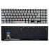 Klaviatūra Asus K3605ZV K3605VC K3504 M3504 S3504 E1504 M3605 US sidabrinė su apšvietimu