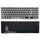 Klaviatūra Asus K3605ZV K3605VC K3504 M3504 S3504 E1504 M3605 US sidabrinė su apšvietimu Klaviatūra Asus K3605ZV K3605VC K3504 M3504 S3504 E1504 M3605 US sidabrinė su apšvietimu