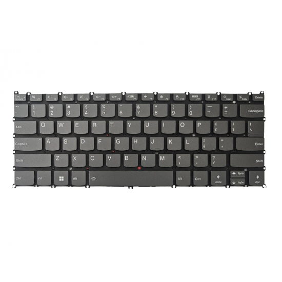 Klaviatūra Lenovo Yoga 7 14IAL7 7 14ARB7 7 14ARH7 slim 7 Pro 14ARH7  2022 US pilka su apšvietimu Klaviatūra Lenovo Yoga 7 14IAL7 7 14ARB7 7 14ARH7 slim 7 Pro 14ARH7  2022 US pilka su apšvietimu