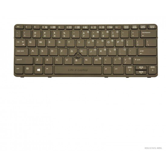 Klaviatūra HP Elitebook 720 G1 720 G2 820 G1 820 G2 US su apšvietimu