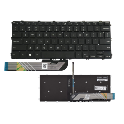 Klaviatūra Dell Inspiron 5480 5481 5585 7580 US su apšvietimu Klaviatūra Dell Inspiron 5480 5481 5585 7580 US su apšvietimu