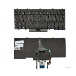 Klaviatūra Dell Latitude E5450 E5470 E7450 E7470 UK su apšvietimu Klaviatūra Dell Latitude E5450 E5470 E7450 E7470 UK su apšvietimu