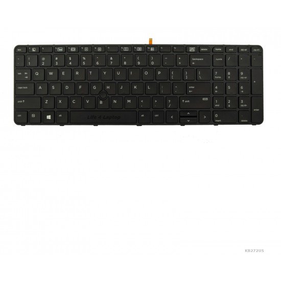 Klaviatūra HP Probook 650 G2 655 G2 US su apšvietimu