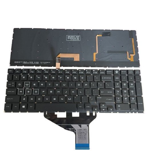 Klaviatūra HP Omen 15-DC 15-DH US su spalvotu apšvietimu
