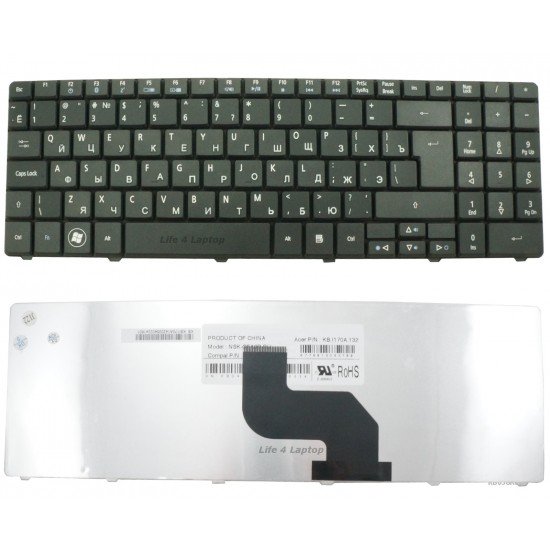 Klaviatūra Acer Aspire 5532 5734 5541 RU