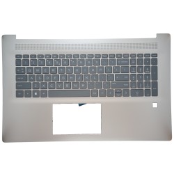Klaviatūra HP Notebook 17-CP 17-CN N39378-B31 N42488-B31 US su korpusu ir apšvietimu