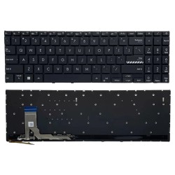 Klaviatūra Asus K3605ZV K3605VC K3504 M3504 S3504 E1504 M3605 US su apšvietimu