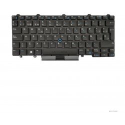 Klaviatūra Dell Latitude E5450 E5470 E7450 E7470 UK su apšvietimu Klaviatūra Dell Latitude E5450 E5470 E7450 E7470 UK su apšvietimu