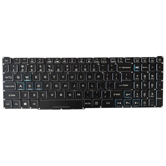 Klaviatūra Acer Predator Helios 300 PH315-52 PH315-53 US su spalvotu apšvietimu