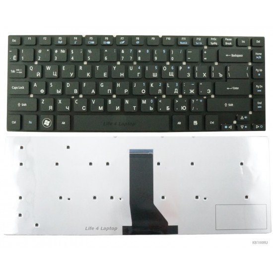 Klaviatūra Acer Aspire ES1-511 ES1-522 V3-431 V3-471 RU