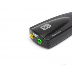 Kabelis USB 2.0 to audio Sound Card  Kabelis USB 2.0 to audio Sound Card