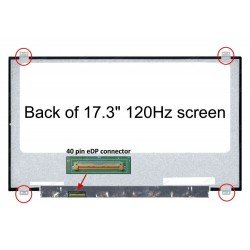 Ekranas 17,3 30pin slim Full HD IPS 1920x1080 120hz matinis Ekranas 17,3 30pin slim Full HD IPS 1920x1080 120hz matinis