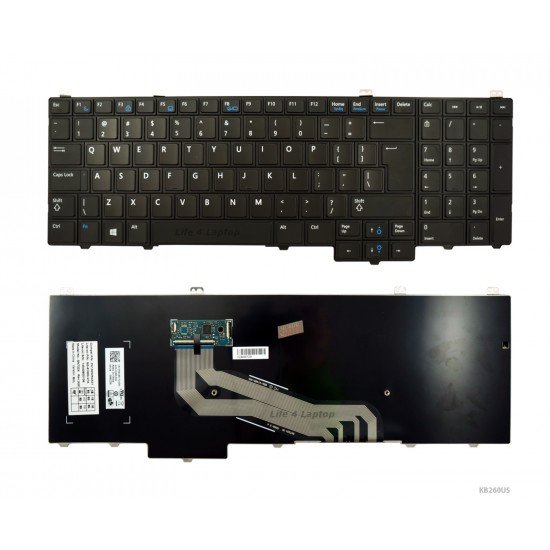 Klaviatūra Dell Latitude E5540 US