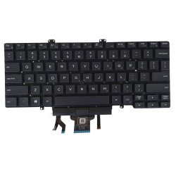 Klaviatūra Dell Latitude 5400 5401 5410 5410 7400 7410 US su apšvietimu Klaviatūra Dell Latitude 5400 5401 5410 5410 7400 7410 US su apšvietimu