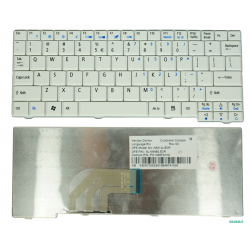 Klaviatūra Acer Aspire One D250 A110 KAV10 ZG5 US balta