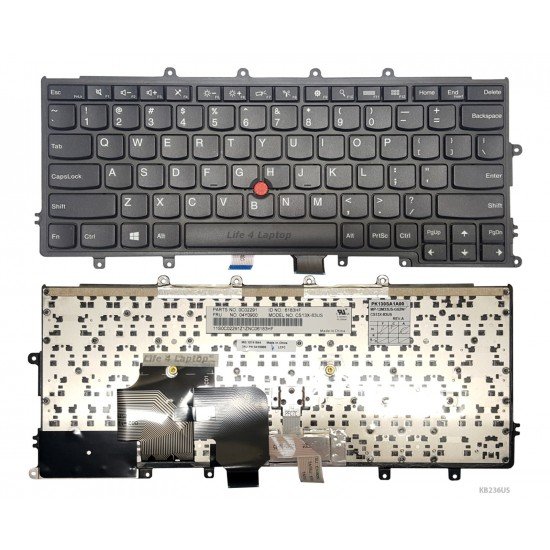 Klaviatūra Lenovo X230 X240 X250 X260 X270 US