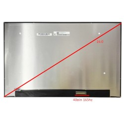 Nešiojamo kompiuterio ekranas 16.0'' Full HD 165hz 40pin EDP Nešiojamo kompiuterio ekranas 16.0'' Full HD 165hz 40pin EDP