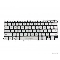 Klaviatūra Dell Inspiron 7437 US sidabrinė su apšvietimu Klaviatūra Dell Inspiron 7437 US sidabrinė su apšvietimu