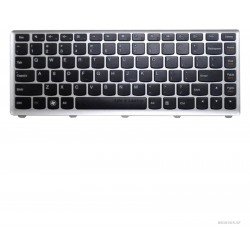 Klaviatūra Lenovo U410 US su sidabriniu rėmeliu