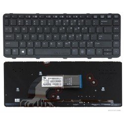 Klaviatūra HP Probook 440 G1 440 G2 640 G1 US su apšvietimu Klaviatūra HP Probook 440 G1 440 G2 640 G1 US su apšvietimu