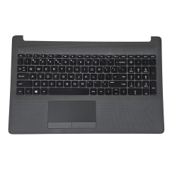 Klaviatūra HP Notebook 250 G7 255 G7 15-DA 15-DB US su korpusu Klaviatūra HP Notebook 250 G7 255 G7 15-DA 15-DB US su korpusu