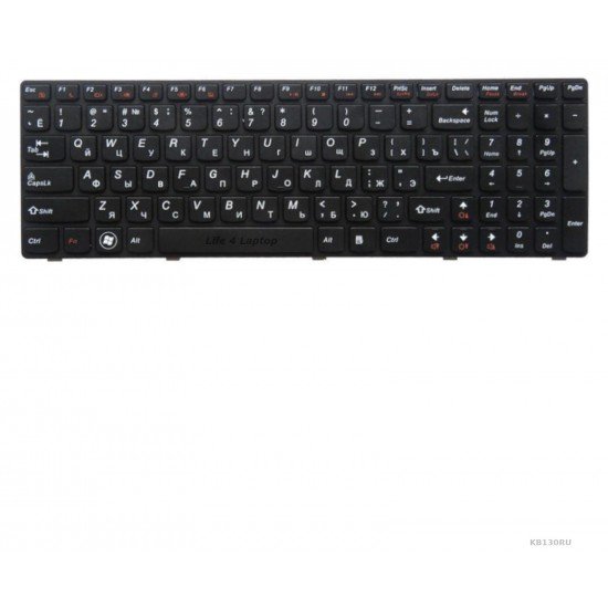 Klaviatūra Lenovo G560 G565 G570 Z560 RU
