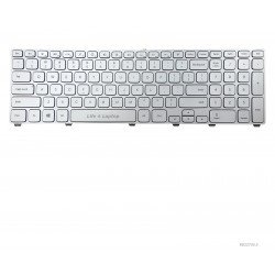 Klaviatūra Dell Inspiron 7737 7746 US sidabrinė su apšvietimu Klaviatūra Dell Inspiron 7737 7746 US sidabrinė su apšvietimu