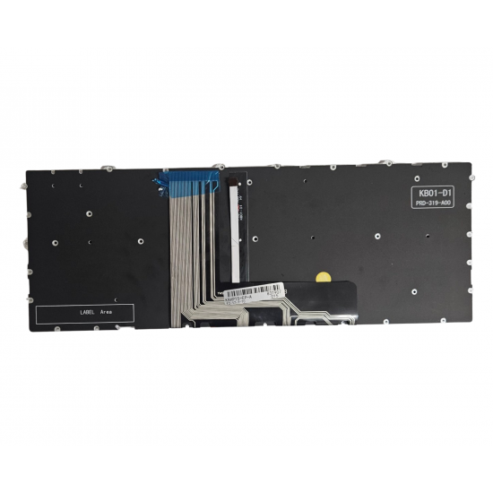 Klaviatūra HP Envy 15-EP 15T-EP US sidabrinė su apšvietimu Klaviatūra HP Envy 15-EP 15T-EP US sidabrinė su apšvietimu