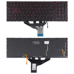Klaviatūra HP Omen 15-DC 15-DH US su raudonu apšvietimu Klaviatūra HP Omen 15-DC 15-DH US su raudonu apšvietimu