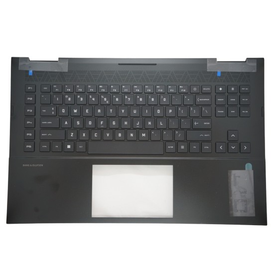 Klaviatūra HP Omen 17-CK M57141-B31 US su korpusu ir apšvietimu Klaviatūra HP Omen 17-CK M57141-B31 US su korpusu ir apšvietimu