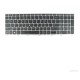 Klaviatūra HP Probook 650 G4 655 G4 650 G5 450 G5 470 G5 US su apšvietimu sidabriniu rėmeliu