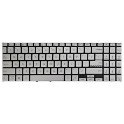Klaviatūra Asus X1502VA X1502ZA X1603ZA M1503Q M1503Z X1605V M1502I M1603Q US sidabrinė su apšvietimu Klaviatūra Asus X1502VA X1502ZA X1603ZA M1503Q M1503Z X1605V M1502I M1603Q US sidabrinė su apšvietimu