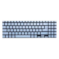 Klaviatūra Asus K3605ZV K3605VC K3504 M3504 S3504 E1504 M3605 US sidabrinė su apšvietimu Klaviatūra Asus K3605ZV K3605VC K3504 M3504 S3504 E1504 M3605 US sidabrinė su apšvietimu