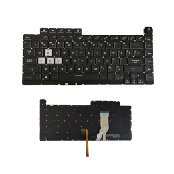 Klaviatūra Asus G15 G531 G531G G512 G512L US su spalvotu apšvietimu Klaviatūra Asus G15 G531 G531G G512 G512L US su spalvotu apšvietimu