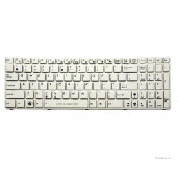 Klaviatūra Asus K52 K53 X55 A52 F75 US balta Klaviatūra Asus K52 K53 X55 A52 F75 US balta