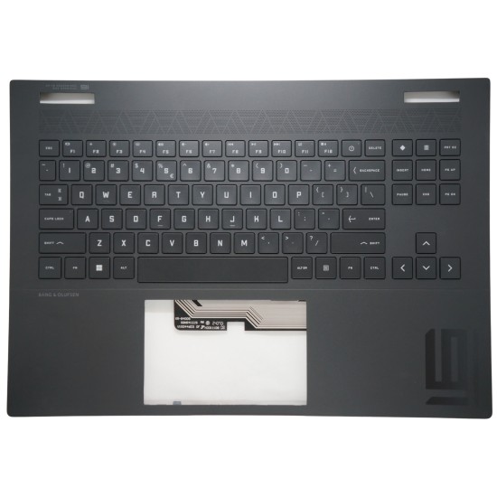 Klaviatūra HP Omen 16-WF N45347-B31 N50594-B31 US su korpusu ir apšvietimu